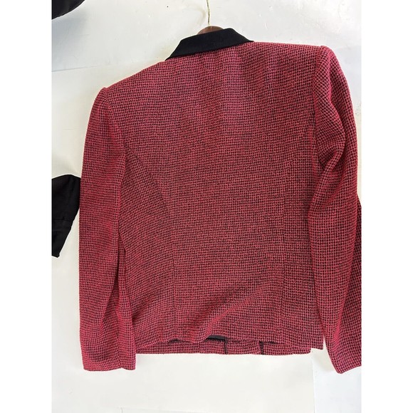 Petite Perceptionsby Irene B Suit Slacks Pants Set Res and Black Size 8 P - Picture 7 of 11